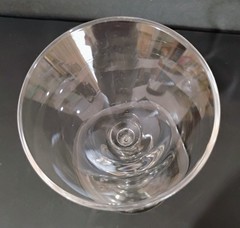 Vintage «Teardrop Collection» set of 6 Wine Glasses by Royal Leerdam