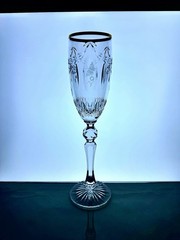 Waterford Cherished Moments Gold – Fluted Champagne Glass, 10 1/4″ *IN BOX*