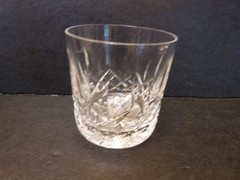 ~4 Waterford LISMORE Crystal ROCKS OLD FASHION Glass 3 1/4″ 8 oz. L1