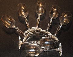 Studio Nova Evita Set Of Seven White Wine Glasses