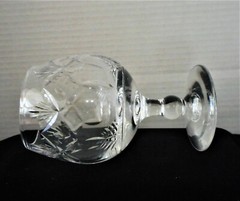 ROYAL BRIERLEY SHORT STEM CRYSTAL «BRAEMER» BRANDY GLASS