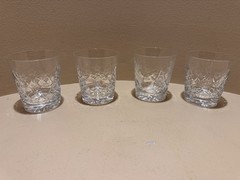 Rogaska Crystal JASMINE Double Old Fashions Set of 4