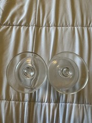 Vintage V-8 Juice Glasses With Stem – Set of 2