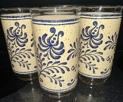Set Of 4 Pyrex Homestead Inspired Libby Glasses