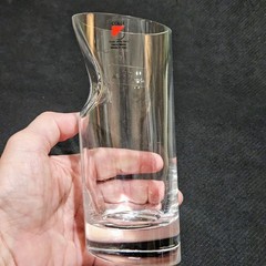 Ice Stopper Glasses by Angelo Mangiarotti for Cristallerie Colle, 1980s Set of 4