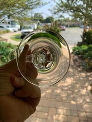 Mikasa Olympus Crystal Wine Goblets Glasses 8 1/4 in set of 8