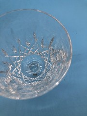 Waterford Crystal Lismore Claret Wine Glasses Set Of 4 Clear Cut Ireland Box