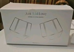 Just Add Love Cystal Cocktail Glasses