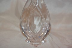 Modern Abstract Crystal Bud Vase