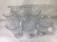 II34 Vintage Hand Blown Iced Tea Sutton Place by GODINGER For Adulls Set of 6