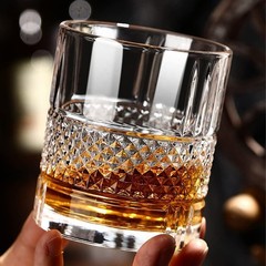 Crystal Whiskey Glasses Set of 6 – 300ml Old Fashioned Cocktail Tumblers