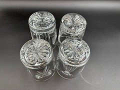 Set of 4 ~ Waterford Crystal Millennium Series Double Old Fashioned ~ 4 3/8″ Tal