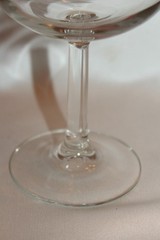 FRANCISCAN Desert Rose Pink Flower 6-1/2″ Wine Goblet Glass Set of 6