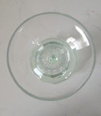 Vintage Gullaskruf Swedish Handmade Dessert Wine Uranium Glass