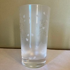 Kitaichi Glass Glass Northern Landscape Cherry Blossoms 12.5x7cm/4.92×2.75″