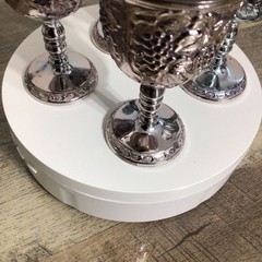 Vintage Cordial / Brandy Goblets -3.5″ Tall-2″ Diameter – Set of 4
