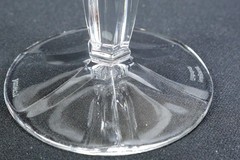 Improvisation By Waterford Crystal 1 Iced Tea & 1 Water Goblet Amway Swirl Cut