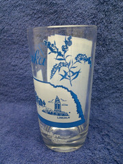 Vintage «Nebraska» State Glass Tumbler