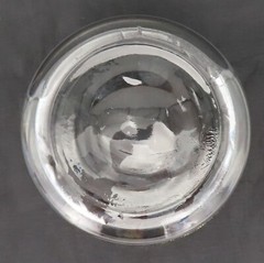 Set Of 2 Vtg SILVER Fade Grape Glasses Highball and Ice Bucket Mercury Ombre MCM