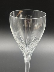 Vintage Lenox Firelight Crystal 7 7/8” Wine Glasses Goblets Set Of 4