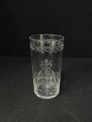 Baccarat France Crystal Ostende Fleur de Lis High Ball Water Glass 4 3/4″