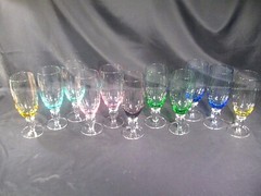Block Kaleidoscope Iced Tea/Multi Purpose Glasses Set of 11