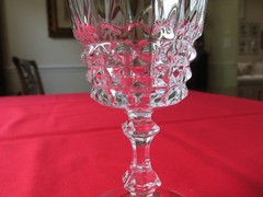 Set 4 Cristal D’Arques France TUILLERIES VILLANDRY Crystal Water Goblet 6 1/8″ A