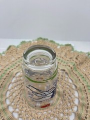 Vtg Boscul Velvet Peanut Butter Greyhound Racing #5 Drinking Glass Tumbler Dogs