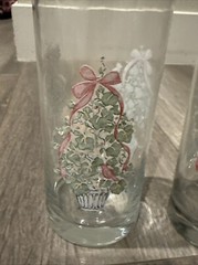 Corelle Callaway Holiday Lot of 4 6″ Cooler Tumblers, 14 oz. Christmas