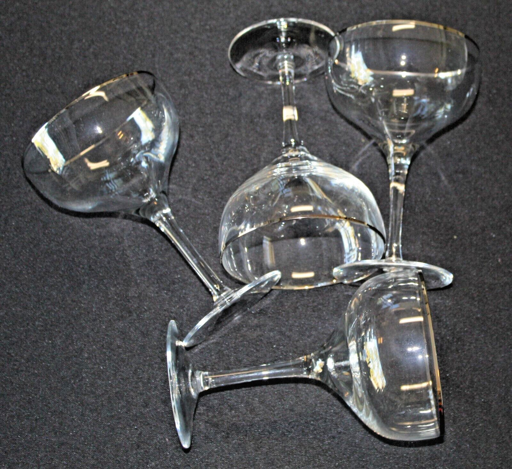 Lenox Ariel Platinum Set Of Four Champagne Glasses