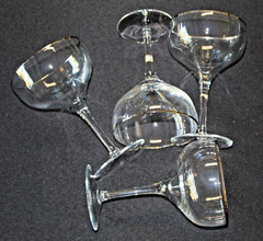 Lenox Ariel Platinum Set Of Four Champagne Glasses