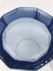 3 Anchor Hocking Essex light Blue Glass Tumbler 12oz Iced Tea Drinking Glasses