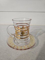 Vintage «Red Kitchen» Glassware Set In Original Box Retro 12 Piece