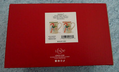 Lenox Holiday Candy Cane Christmas MR. & MRS. Mug Set NIB