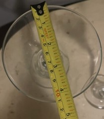 Libbey Glass Z Bent Stem Martini Cocktail Clear Barware Zig Zag – 2