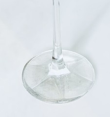 Set of 6 La Reine Italy Crystal Clear 8 OZ Wine Glasses NEW