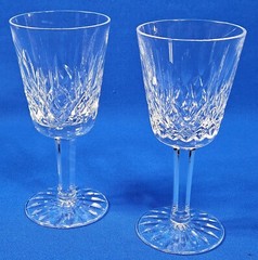 Waterford Lismore 5 5/8″ Claret Glass Set of 2