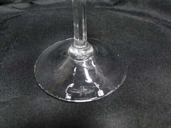 Lenox Moonspun Crystal, Platinum: Water or Wine Goblet (s), 7 1/8″ Tall