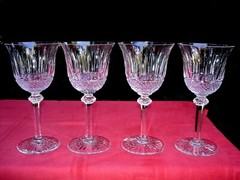 Saint Louis Tommy Wine Water Glass Wassergläser Verre A Eau 17 Cm Crystal Cut