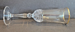 Royal Crystal Rock Aurea Fluted Champagne Glasses, Set Of 2