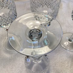 FRANZ WITTWER Saskia Crystal Wine (?) Glass Circa 1966 Germany 7”