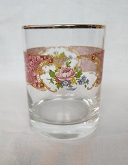 Royal Doulton (signed) Royal Albert LADY CARLYLE Floral Double Old Fashioned (4)