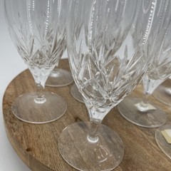 Vintage J.G. Durand Orion Crystal Stemware Set Of 9