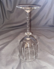 Southern Living GALLERY COLLECTION Crystal Water Goblet Wine Glass 7 5/8″