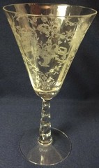 Mayflower Crystal Goblet 7.25″ 9 oz Set of 3 Fostoria Glass Company
