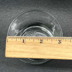 4 Etched Pineapple Double Old Fashioned Rocks Glasses Weighted Bottoms 4″
