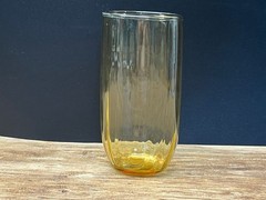 Anchor Hocking Regal Gold Honey Swirl Tumblers Vintage Set of Two (2)