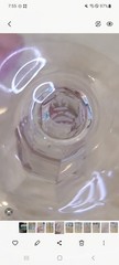 Edith by Josair Crystal Clear Cut Cocktail Champagne 4.2″ Sherbet Glass Set of 4