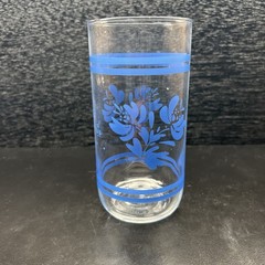 LIBBEY PFALTZGRAFF YORKTOWNE USA 5 3/4″h 14oz Glassware Cooler Tumbler Vintage