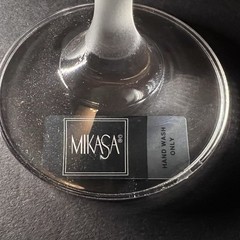 Mikasa Crystal Moonlight Frost Set Of 4 Water Goblets 10 1/8” Clear Frosted Stem